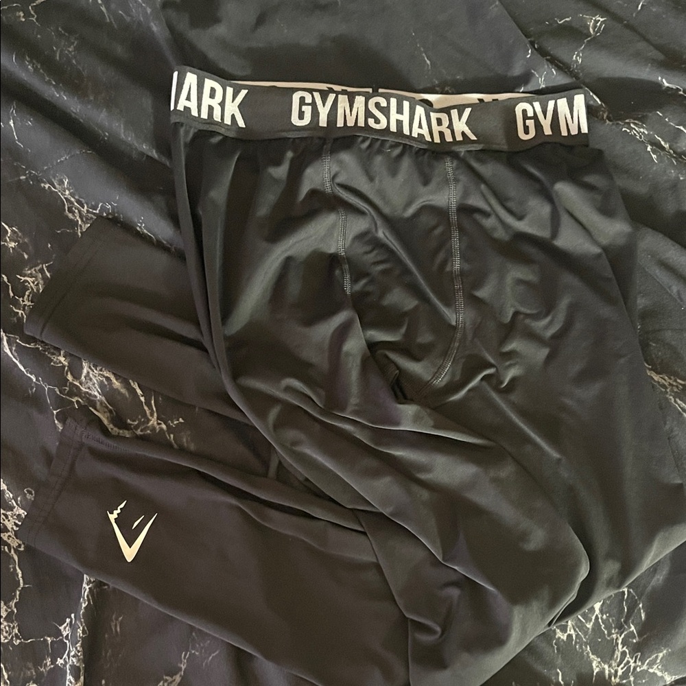 Gymshark Charcoal Performance Leggings medium